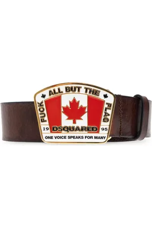 Dsquared2 Accessoarer, Herr, 100 CM, Läder, Läderbälte