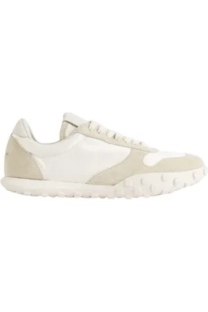 Jil Sander Skor, Herr, 44 EU, Läder, Vita läder Moon sneakers