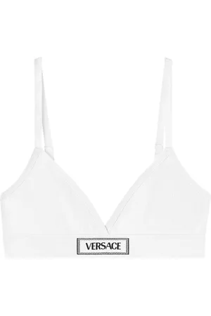 VERSACE Underkläder, Dam, S, Bomull, Vintage Logo Broderad Bomullunderkläder
