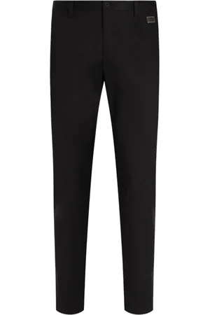 Dolce & Gabbana Byxor, Herr, XL, Svarta byxor för män