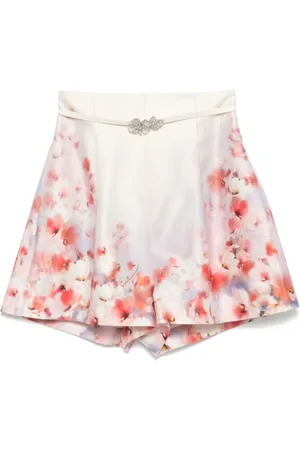 ZIMMERMANN Shorts, Dam, S, Röda shorts med avtagbart bälte