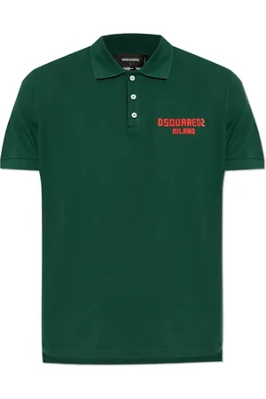 Dsquared2 Topp, Herr, 3Xl, Bomull, Polo med logotyp