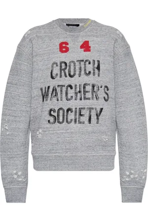 Dsquared2 Sweatshirts & Hoodies, Dam, S, Bomull, Tryckt Sweatshirt