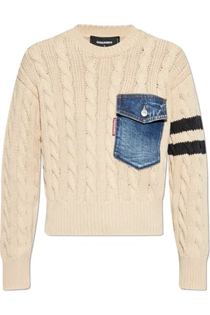 Dsquared2 Stickade tröjor & koftor, Dam, M, Tröja med ficka