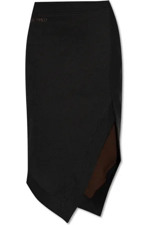 The Attico Kjol, Dam, 2Xs, Bomull, Kjol med logotyp
