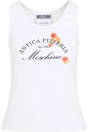 Moschino Topp, Dam, S, Fantasia Vit Tank Top