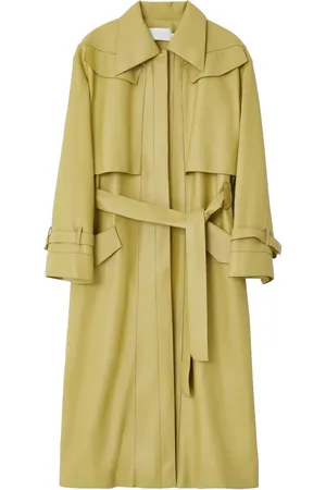 Low Classic Kappa, Dam, M, Läder, Minimalistisk vegansk läder trenchcoat