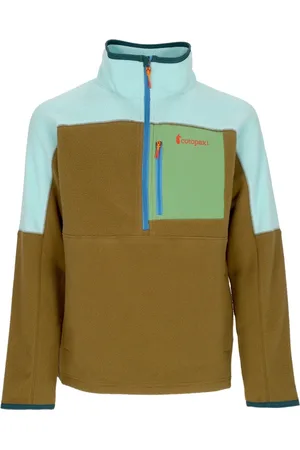 COTOPAXI Sport, Herr, L, Polyester, Herr Half-zip Fleecejacka Havsglas