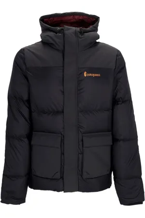 COTOPAXI Jacka, Herr, M, Nylon, Svart Vattentät Dunjacka med Hög Krage