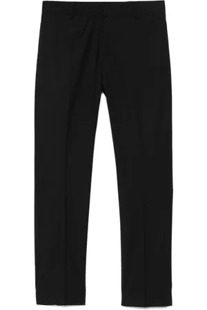 D.A. Daniele Alessandrini Byxor, Herr, S, Polyester, Stiliga Herrbyxor i Svart