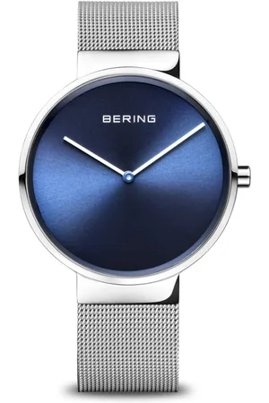 Bering Accessoarer, unisex, ONE Size, Unisex armbandsur silver blå 14539 007