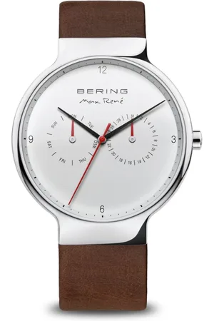 Bering Accessoarer, Herr, ONE Size, Herrklocka silver blank 15542-504