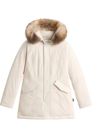 Woolrich Jacka, Dam, XS, Polyester, Lyxig Arctic Parka med Avtagbar Huva