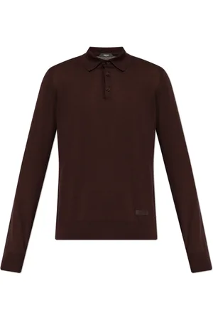 VERSACE Topp, Herr, M, Bomull, Långärmad polo