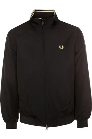 Fred Perry Jacka, Herr, M, Polyester, Vadderad jacka med dubbla ränder