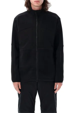 Snow Peak Sport, Herr, M, Svart Double Face Fleece Jacka