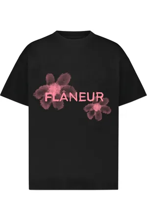 FLÂNEUR Flâneur, Topp, Herr, M, Vattenfärg Blommig T-shirt
