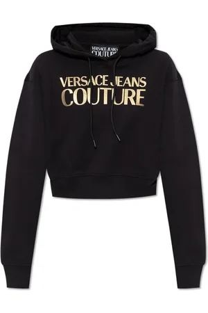 VERSACE Sweatshirts & Hoodies, Dam, M, Bomull, Huvtröja