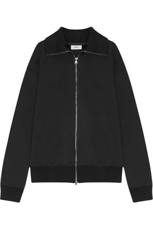 NN.07 Jacka, Herr, L, Bomull, Svart Track Jacket Sweater