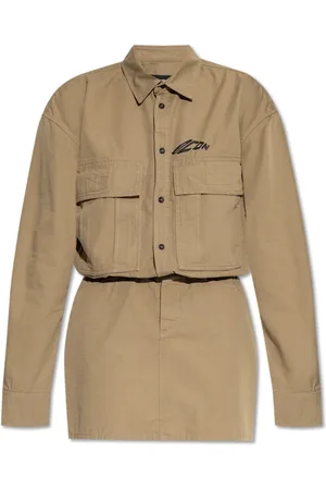 Dsquared2 Klänning, Dam, XS, Bomull, Klänning med logotyp