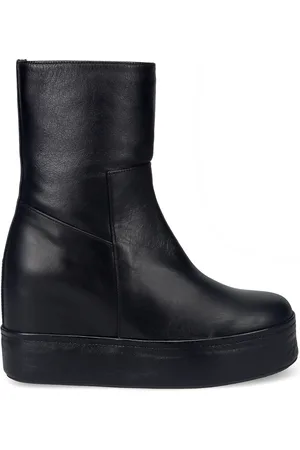 Paloma Barceló Skor, Dam, 40 EU, Läder, Svarta Läder Ankelboots
