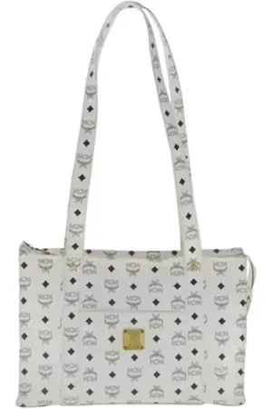 MCM Pre-owned, Dam, ONE Size, Pre-owned Canvas totevskor
