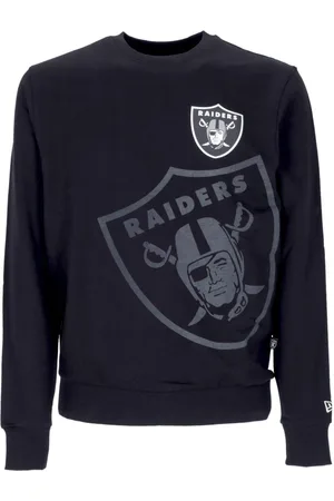 New Era Sweatshirts & Hoodies, Herr, XS, Bomull, Las Vegas Raiders Crewneck Sweatshirt