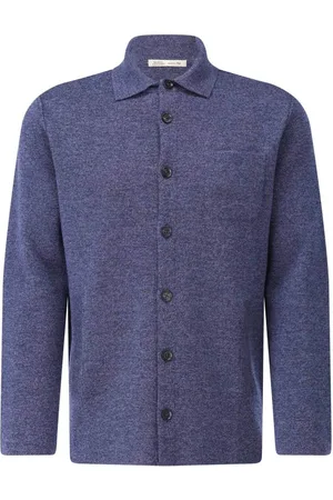 MAURIZIO BALDASSARI Stickade tröjor & koftor, Herr, M, Ull Overshirt Klassisk Stil Värme