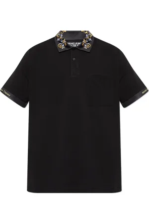 VERSACE Topp, Herr, XL, Bomull, Polo med logotyp