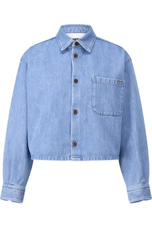 A.P.C. Jacka, Dam, L, Denim, Klassisk Denim Overshirt