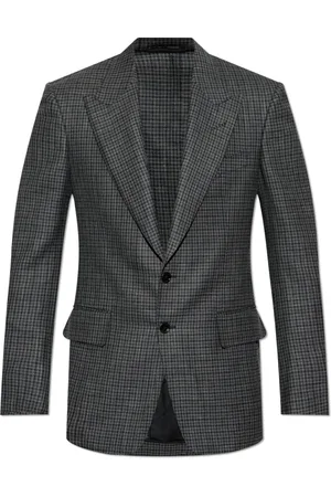 Tom Ford Jacka, Herr, L, Linne, Houndstooth Blazer