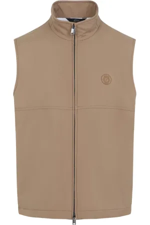 BRIONI Jacka, Herr, M, Polyester, Neutral Väst för Stiliga Män