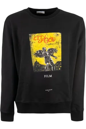 Ih Nom Uh Nit Sweatshirts & Hoodies, Herr, L, Svart City of God Streetwear