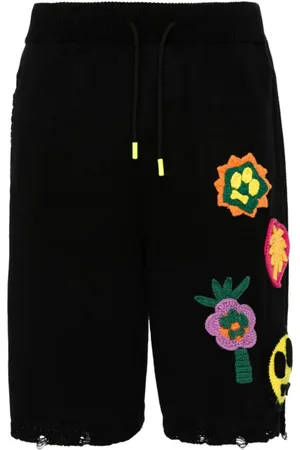 BARROW Shorts, Herr, S, Svarta Stickade Shorts