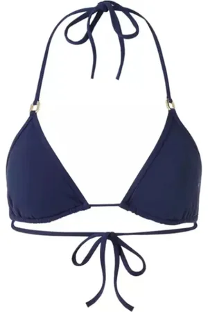 Melissa Odabash Badkläder, Dam, XS, Marinblå Triangel Bikini Topp