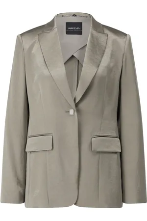 Marc Cain Jacka, Dam, S, Satin Blazer med Elegant Design