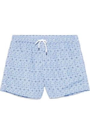 FEDELI Badkläder, Herr, 2Xl, Polyester, Polyester Badshorts med Elastiskt Bälte