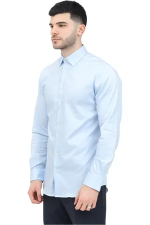 SELECTED Skjorta, Herr, M, Blå Långärmad Skjorta Casual Chic