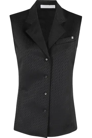 Helmut Lang Jacka, Dam, M, Blygsam Slim Fit Jeans
