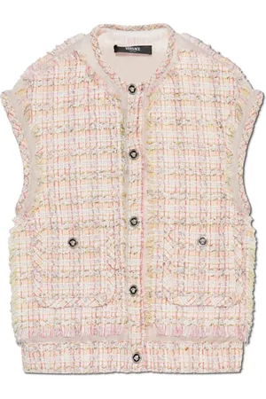 VERSACE Jacka, Dam, S, Tweed, Tweed Vest