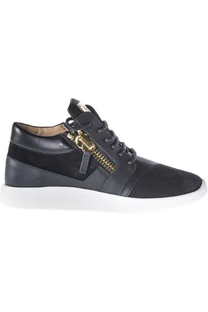 Giuseppe Zanotti Skor, Dam, 36 EU, Svart Logo Plaque Mini Platta