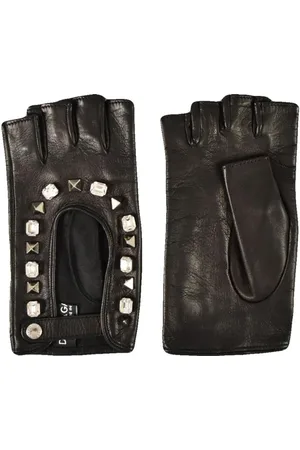 Dolce & Gabbana Accessoarer, Dam, S, Läder, Läderhandskar