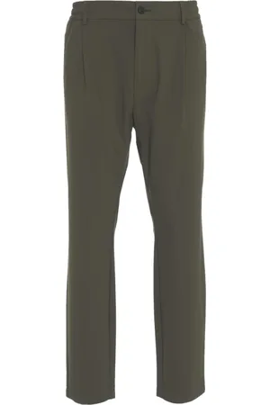 CRUNA Byxor, Herr, XL, Gröna Tapered Fit Byxor Mitte