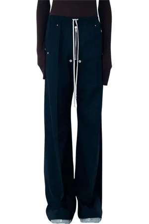 Rick Owens Byxor, Herr, L, Bomull, Cargo Track Pants Bomullsblandning