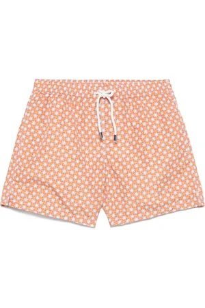 FEDELI Badkläder, Herr, L, Polyester, Polyester Badshorts med Elastiskt Bälte