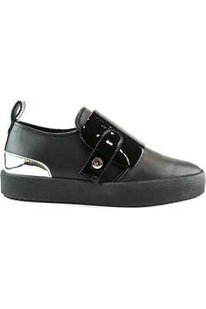Giuseppe Zanotti Skor, Herr, 43 EU, Eleganta Svarta Skor för Män