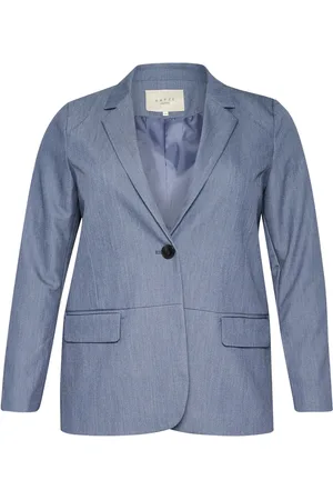Kaffe Jacka, Dam, 4Xl, Vintage Indigo Blazer Jacka