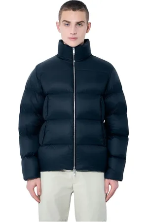 Moncler Jacka, Herr, M, Nylon, Quiltad dunjacka med logopatch