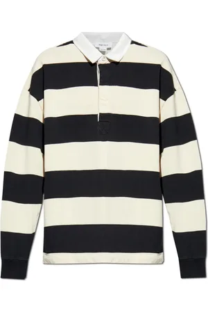 Alexander McQueen Topp, Herr, S, Bomull, Långärmad polo