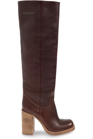 Dsquared2 Skor, Dam, 40 EU, Läder, Läderstövlar